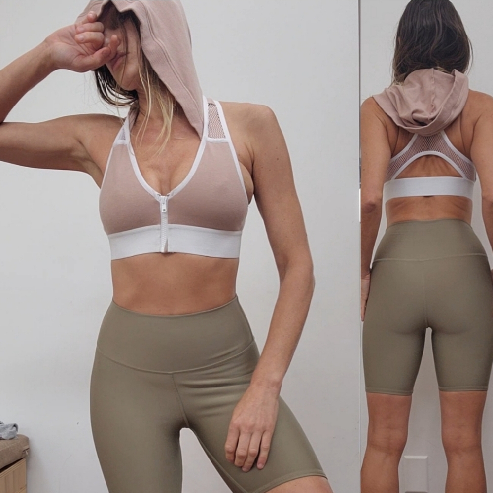 Nwt ssense nun bangkok street tennis core mesh hooded sport top xs
